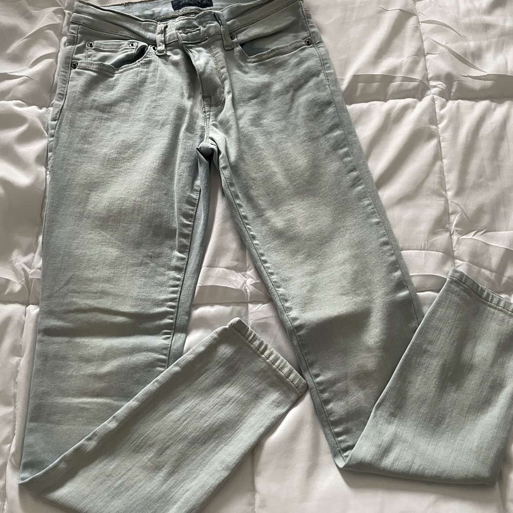 light blue jeans